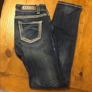 Rock & Roll Cowgirl skinny jeans